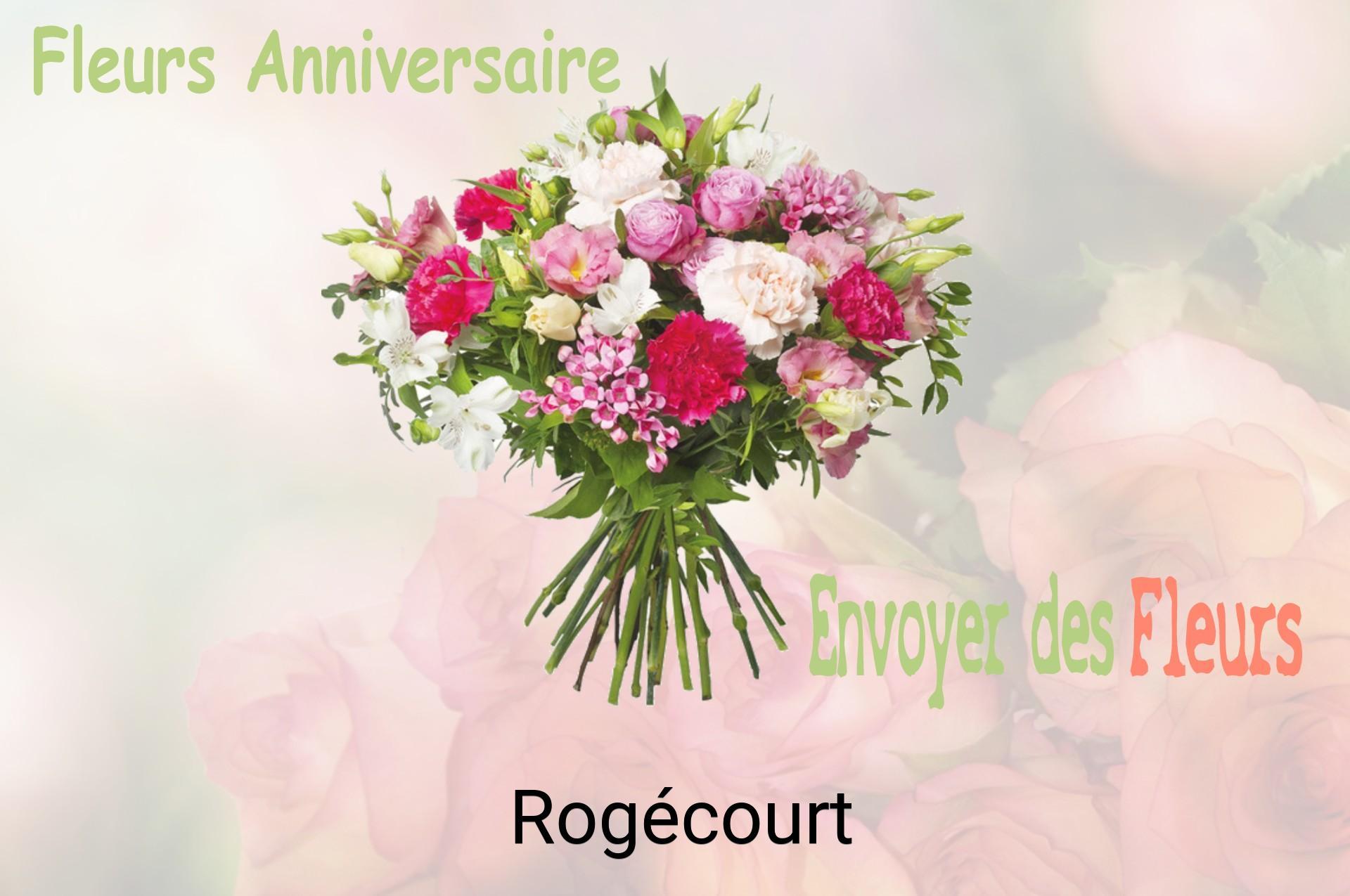 Bouquet de fleurs d’anniversaire livré à Rogécourt